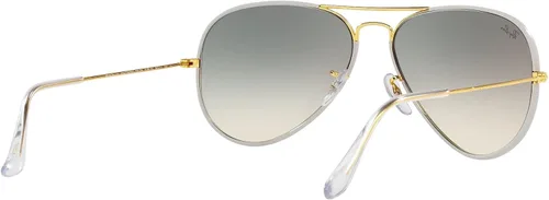 Vista 7 de Ray-Ban Gafas de sol unisex RB3025JM estilo aviador clásico de metal a todo