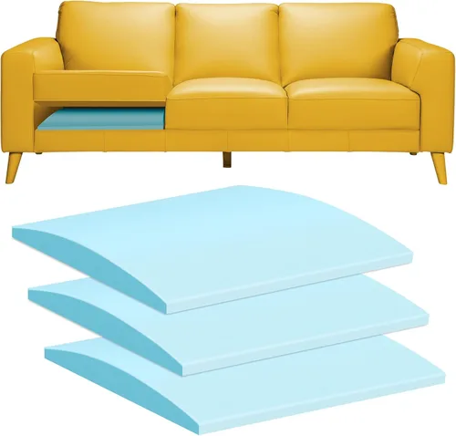 Vista 9 de Soporte de Cojines de Sofá para Asiento Caído de 20 x 20 pulgadas, Almohadillas de Inserción, Tablero de Soporte, Cojín de Asiento de Sofá