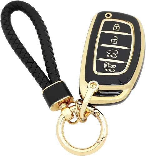 Vista 31 de Funda para Llavero de Coche Llavero Funda de Llave de TPU Suave Carcasa de Protección Portallaves Accesorios