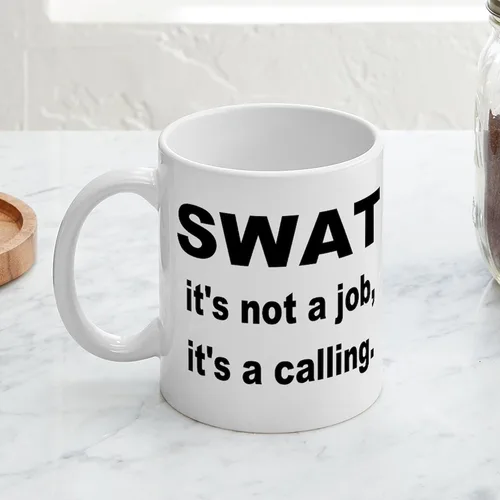 Vista 3 de CafePress SWAT - Taza de café de cerámica de 11 oz (11.0 fl oz)
