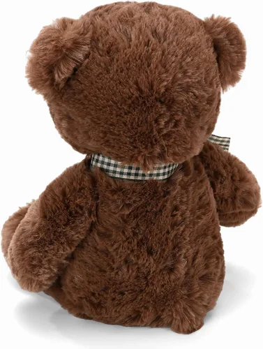Vista 3 de Riuhot Oso de peluche pequeño con corazón, bonito oso de peluche blanco, oso suave, juguetes de peluche, regalos para novia, novio, niño