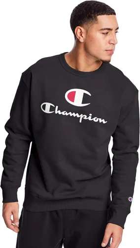 Vista 9 de Champion - Sudadera de forro polar de peso medio con cuello redondo para hombre (normal o grande y alta)