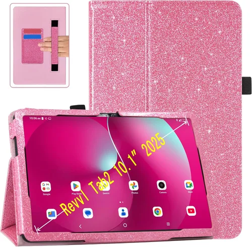 Vista 11 de ACdream Funda para Tablet T-Mobile Revvl Tab 2 de 10.1" Modelo 2025: 9185W (NO COMPATIBLE con Revvl Tab 5G de 10.36"), Funda Protectora Delgada