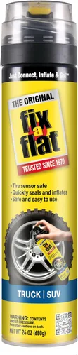 Vista 9 de Fix-a-Flat S60410 - Reparación e inflador de neumáticos planos de emergencia en aerosol, para neumáticos compactos, fórmula ecológica, ajuste