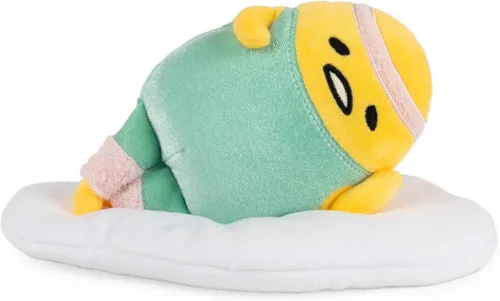 Vista 8 de GUND Sanrio Gudetama - Animal de peluche Lazy Egg, juguete de peluche Shakipiyo Chick para niños de 1 año en adelante, 5