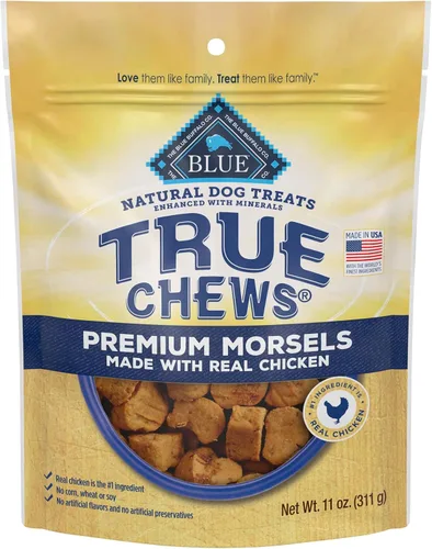 Vista 11 de Blue Buffalo True Chews - Mordiscos Premium Naturales para Perros, Receta de Pollo, Bolsa de 11 onzas