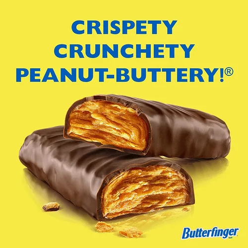 Vista 4 de Butterfinger Barras de caramelo