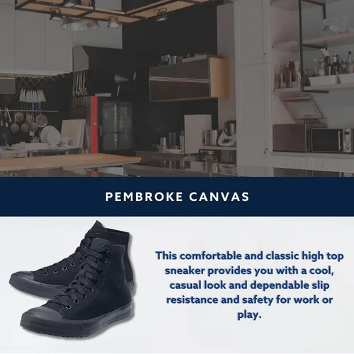 Vista 9 de Shoes for Crews Zapatillas de trabajo unisex antideslizantes de caña alta - Zapatos cómodos y resistentes al agua para mujeres y hombres