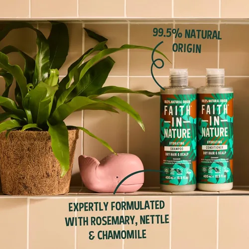 Vista 5 de FAITH IN NATURE Natural Shampoo - Vegan & Cruelty Free, No SLS or Parabens - 13.5 fl oz
