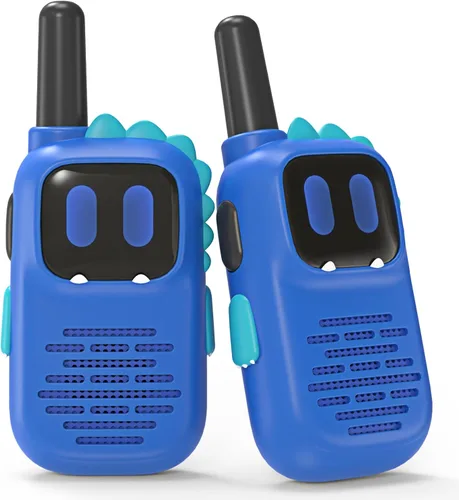 Vista 9 de Holiky Juguetes para Niños y Niñas de 5-7 Años, Walkie Talkies para Niños Alcance de 1000 Pies 2 Canales Radio de 2 Vías Juguete Regalos de Navidad