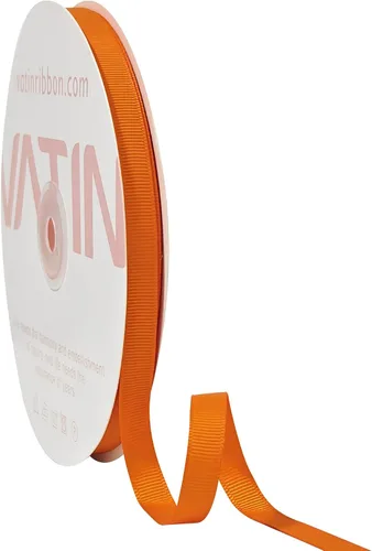Vista 77 de VATIN Cinta de Grogrén Negra, 1-1/2" x 50 Yardas Continuas, Cinta de Grogrén de Poliéster Negra, Usar para Lazos de Bricolaje, Accesorios