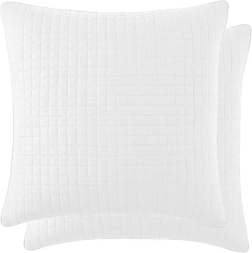 Vista 58 de Fundas Southshore Fine Linens Vilano Springs, para almohada, acolchadas, Microfibra, Pizarra, 20" x 36" 15 - Pizarra