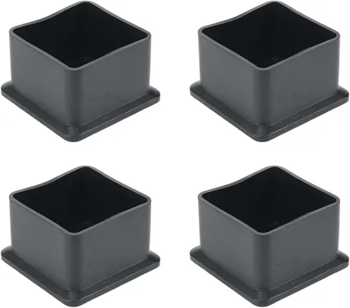 Vista 14 de Mcredy - Tapas para patas de silla, protector de patas de mesa, tamaño interior, 1-1/2 pulgadas x 1-1/2 pulgadas, para patas de muebles cuadradas