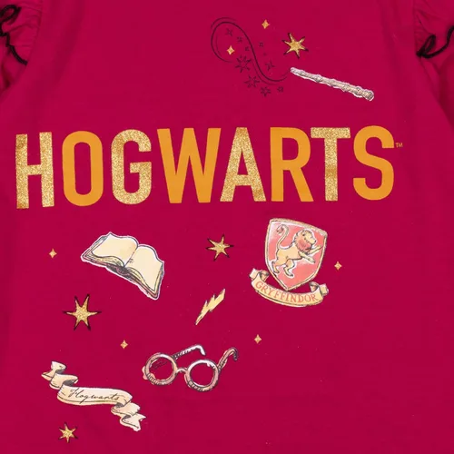 Vista 4 de Harry Potter Hedwig Owl Girls - Paquete de 2 camisetas gráficas