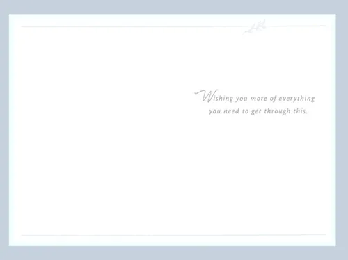 Vista 2 de Hallmark - Tarjeta de condolencias «Love Sees Us Through» (5RZB2132)