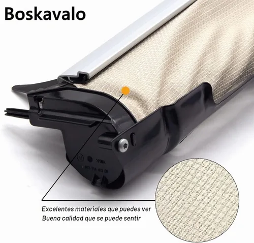 Vista 4 de Parasol Cortina Cubierta de Sombra para Techo Solar Panorámico para VW Jetta Golf Tiguan Audi Q5 1K9877307B (Beige, 1)