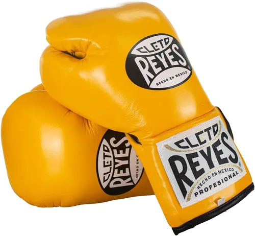 Vista 10 de CLETO REYES Guantes de boxeo de competición profesional para hombres y mujeres, cuero y crin de caballo, MMA, Kickboxing, Muay Thai, con cordones