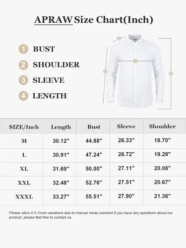 Vista 6 de Camisas de lino con botones para hombre, manga larga, para verano, playa, casual, ajuste regular