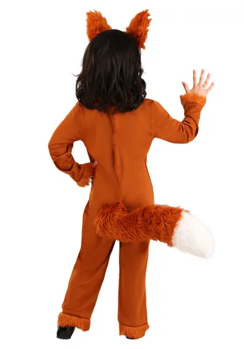 Vista 2 de Disfraz de Zorro Astuto para Niños Pequeños Multicolor