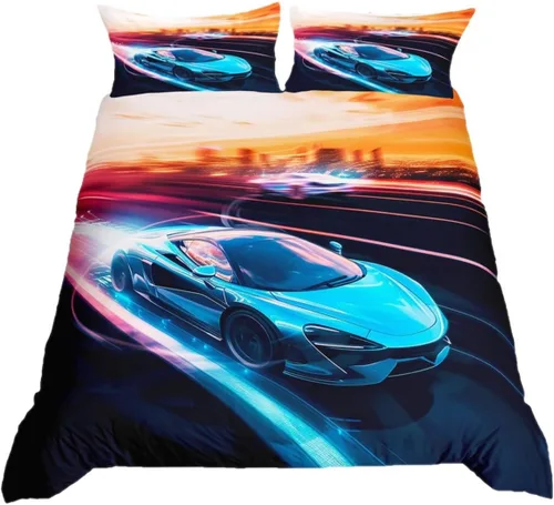 Vista 36 de Erosebridal - Juego de ropa de cama gamer para niños, tamaño matrimonial, decoración de habitación de juegos, funda de edredón hexagonal de panal