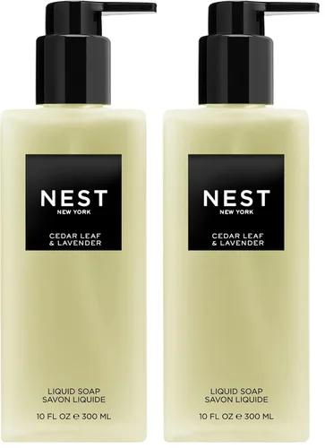 Vista 9 de NEST New York - Jabón líquido, limón y menta de Amalfi - 10 onzas líquidas - Limpia y nutre la piel - Aprox. 300 bombeos por botella - Sin gluten