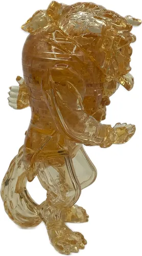 Vista 2 de Disney Beast - Rompecabezas de cristal 3D original con licencia de BePuzzled, rompecabezas 3D y rompecabezas para rompecabezas y coleccionistas a