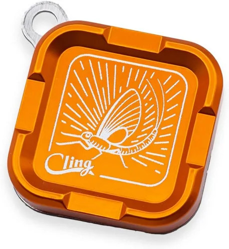 Vista 15 de Cling Fishing Products Mag Grab Mini – Soporte magnético compacto para moscas y organizador para pescadores (Brown Town, Negro)