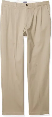 Vista 6 de Dockers - Pantalones caquis masculinos de ajuste clásico - plisados