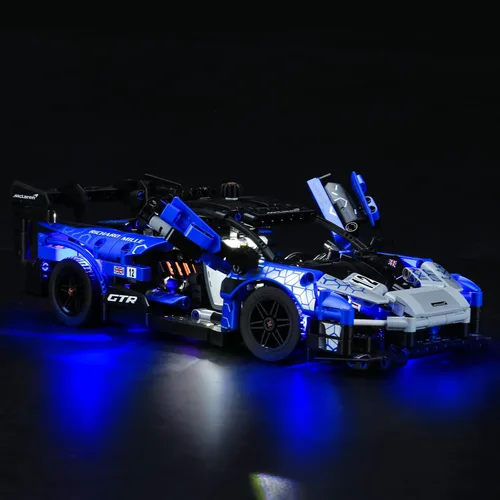 Vista 4 de LIGHTAILING Kit de iluminación LED para Lego- 42123 Senna GTR modelo de bloques de construcción - Juego de luces LED compatible con el modelo Lego