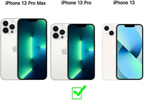 Vista 2 de DEFBSC Funda para iPhone 13 Pro, funda transparente con tarjetero trasero, delgada, delgada, funda protectora de TPU suave que absorbe los golpes