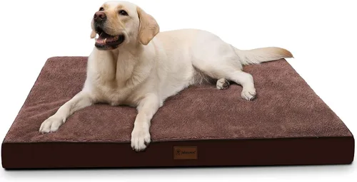 Vista 9 de Cama impermeable para perros pequeños, ortopédica, 23 x 17, color Gris