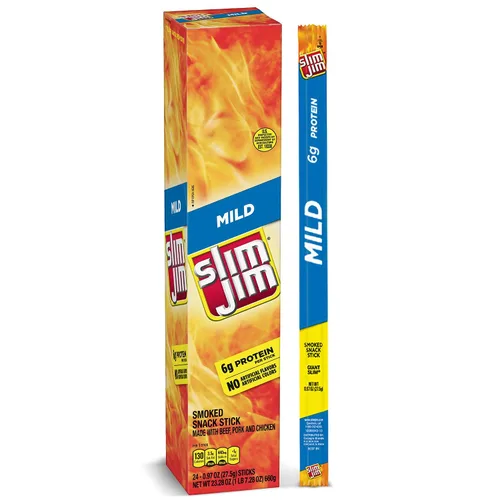 Vista 8 de Slim Jim Original Beef Snack Stick 'N Jalapeño Cheese, 1.5 oz
