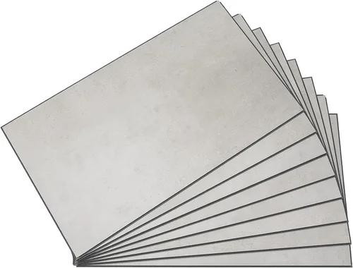 Vista 22 de Palisade Azulejos de vinilo entrelazados impermeables para pared/salpicadero para cocina o baño en mármol español (muestra de 4.5x11 pulgadas)