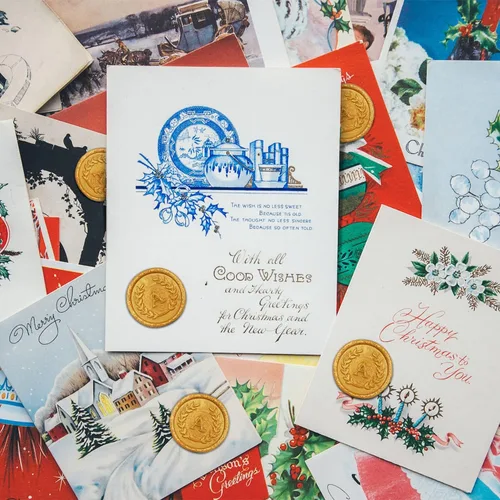 Vista 4 de 25 calcomanías adhesivas de cera con letra K doradas, hechas a mano, sin necesidad de sellar, rasgar y usar calcomanías de cera para invitaciones