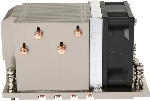 Vista 5 de Dynatron Disipador de calor de aluminio activo A26 2U con Heatpipe integrado para AMD EPYC Socket SP3