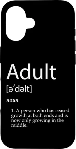 Vista 31 de Funny Adult Definition Joke for Parents Dad Mom Adults Case for iPhone XR