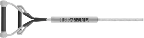 Vista 3 de ZUP DoubleZUP Soft Float Tow Handle with 9" Double Handle Design and 60' Low-Stretch Tow Rope Mainline for Wakeboards, Kneeboards, Water Skiing, and