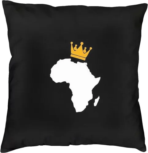 Vista 13 de ASYG Funda de cojín africana de 18 x 18 pulgadas, diseño de doble cara