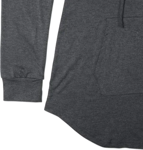 Vista 4 de Nandashe Sudaderas con capucha tipo túnica con cuello en V y manga larga con bolsillo tipo canguro para mujer