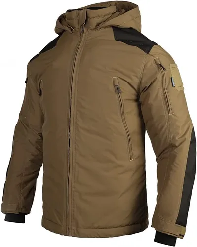 Vista 2 de EMERSONGEAR Blue Label JIHU - Ropa de algodón, abrigo táctico impermeable de invierno para hombres, ropa cálida militar