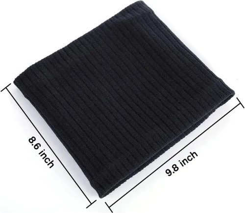 Vista 5 de Polaina de cuello más cálida de invierno de forro polar resistente al viento bufandas polaina máscara para mujeres