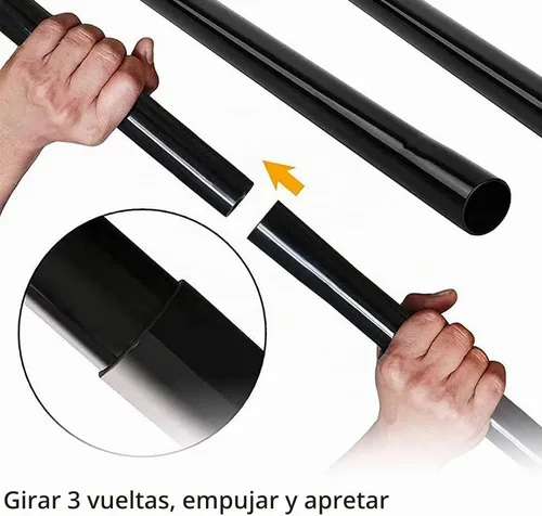 Vista 3 de 4 varitas de extensión de vacío de 1.25 pulgadas, 14.5 pulgadas de largo, tubo de plástico de 1 1/4 pulgadas para tubos de extensión de aspiradoras