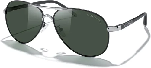 Vista 99 de MERRY'S, UV400 S8513, gafas de sol polarizadas para conducir, marco irrompible, para hombre.