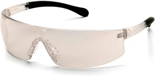 Vista 6 de Pyramex Provoq Safety Eyewear Blue Mirror Lens Black Temples