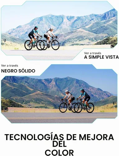 Vista 6 de Galvanic Lentes de repuesto para gafas de sol Oakley Radar Path Radar Path Asian Fit (AF) – Rubí + negro polarizado – Paquete combinado
