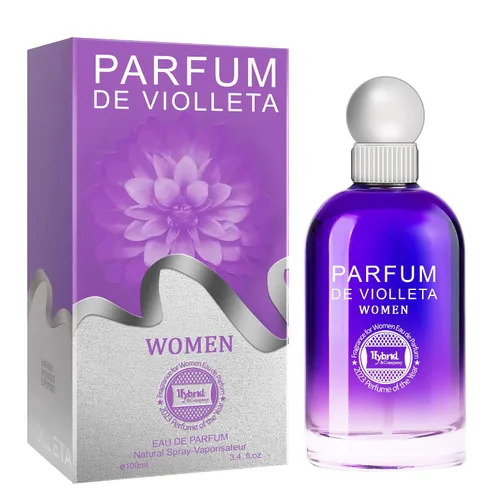 Vista 40 de Hybrid & Company 717 After Party - Eau de Parfum para mujer con aroma floral fresco y natural, 3.4 onzas líquidas