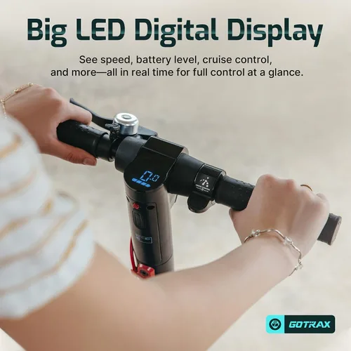 Vista 10 de Gotrax GXL V2 Electric Scooter for Adult,8.5" Tire,12 Mile &15.5Mph by 250W