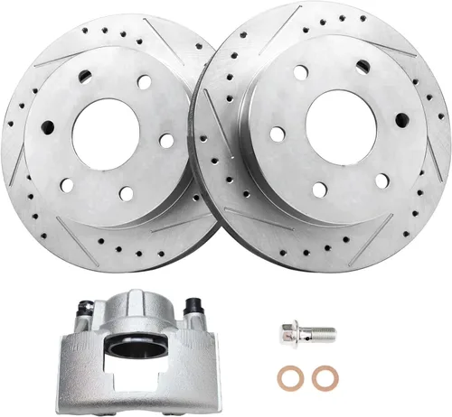 Vista 30 de Detroit Axle - Kit de freno trasero para Chevy GMC Silverado Sierra Suburban Yukon XL 1500 Astro Tahoe Safari Frenos de disco Rotores Pinza de freno