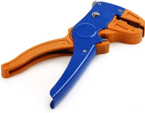 Vista 4 de 2 en 1 pelacables automático y herramienta de corte para cable de cinta plana y reparación automotriz eléctrica, HS-700D