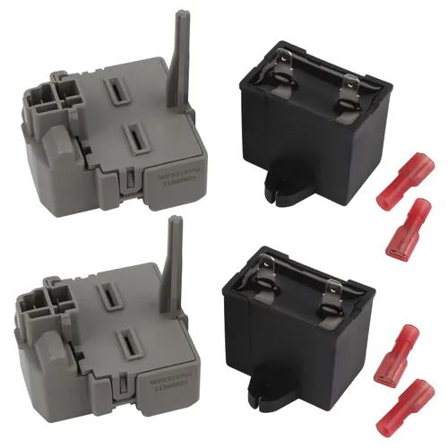 Vista 7 de 2319792 W10197428 W10189190 TSD2 Relé de sobrecarga y arranque y condensador de funcionamiento del compresor de Seentech - Compatible